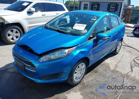2014 Ford Fiesta Se from USA, damaged, VIN 3FADP4BE1EM140193
